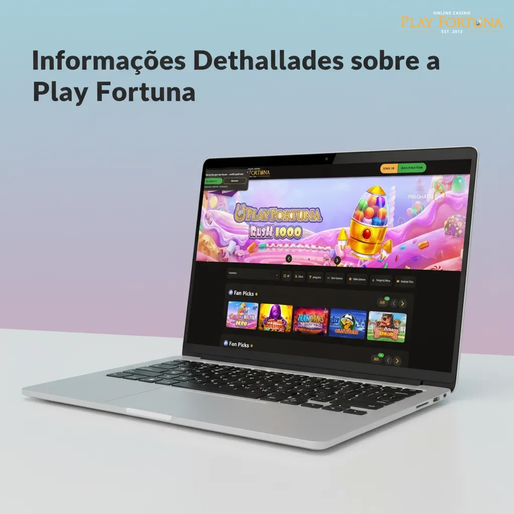 Tela do app Play Fortuna com odds, slip claro, cassino otimizado e selos de segurança TLS e 2FA, focado no Brasil.