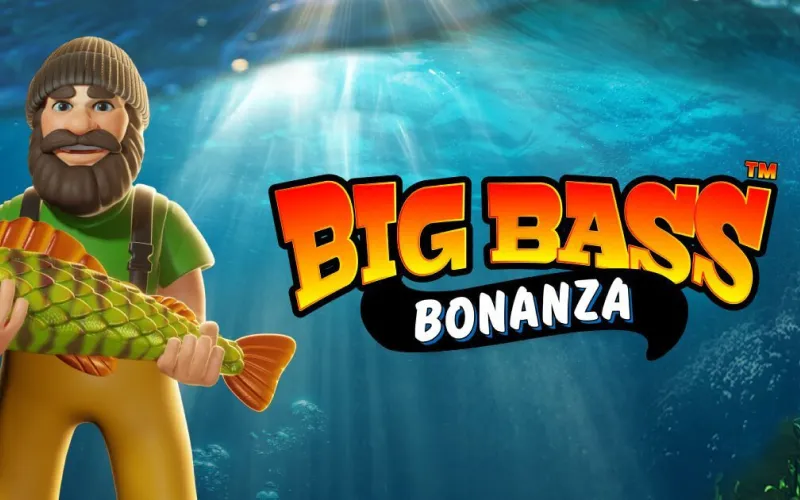 Pesque grandes prêmios no slot Big Bass Bonanza na Play Fortuna.